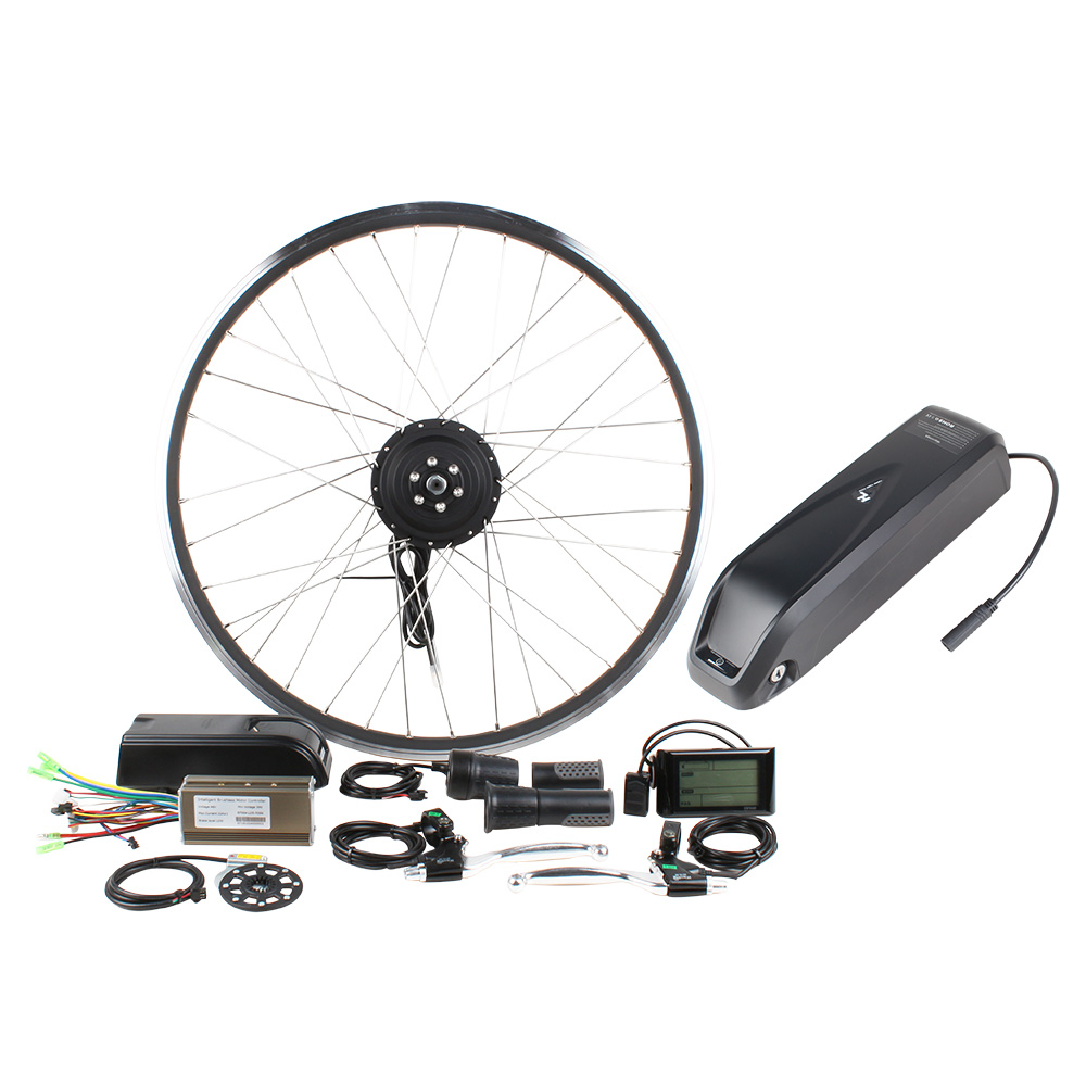 48v 500w Brushless Geared Hub Motor Kit Electric Bike Conversion Kit 