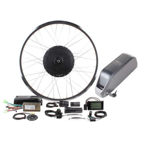 48v 750w Brushless Direct Hub Motor Rear Wheel Electric Bike Conversion Kit 